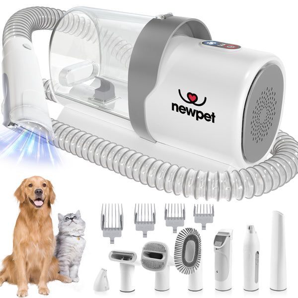 NEWPET 7 EM 1 ASPIRADOR E TOSADOR PARA CÃES E GATOS 220V